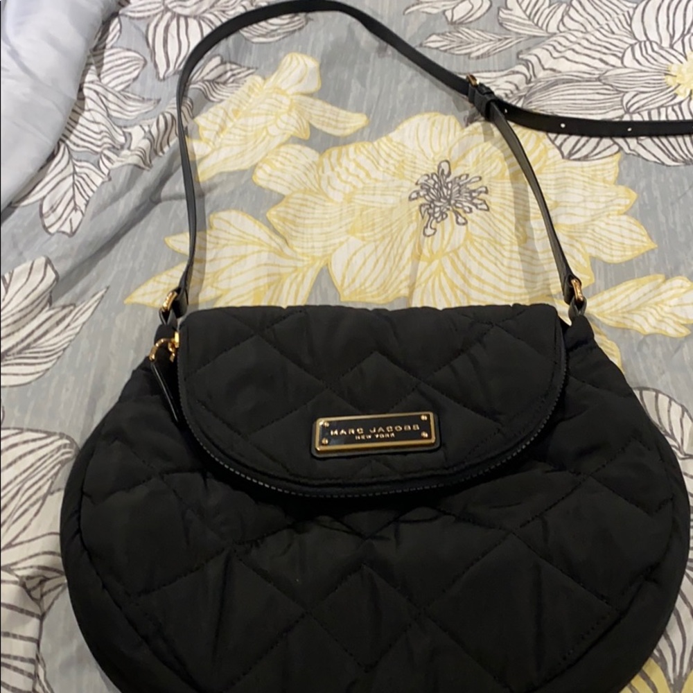 Marc Jacobs Quilted Nylon Messenger Bag